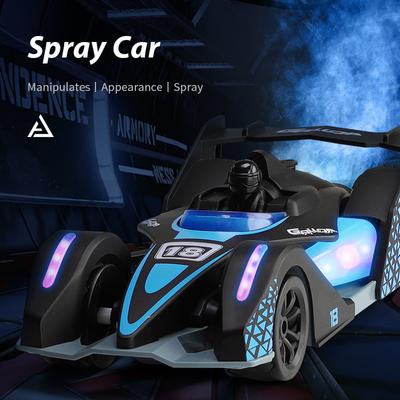F1 Spray Drift Racing Lights High Speed Music Remote Control Car Children's Electric Toy Car