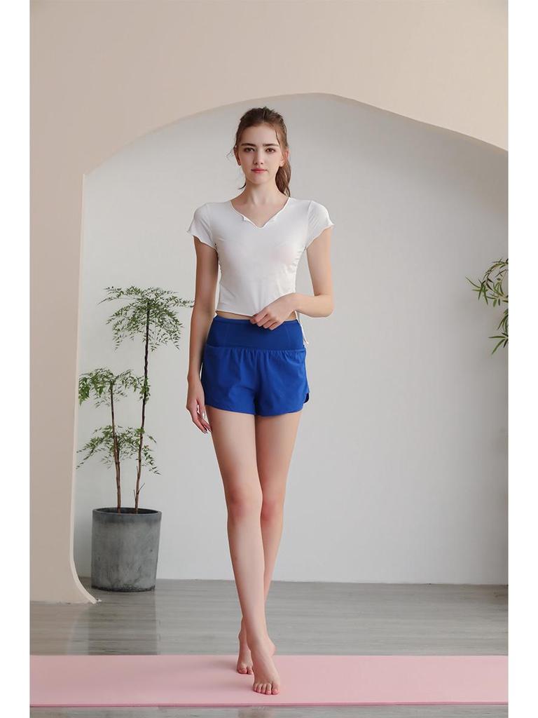 ALOSCO Quick-Dry Women's 2-in-1 Running Shorts & Yoga Pants