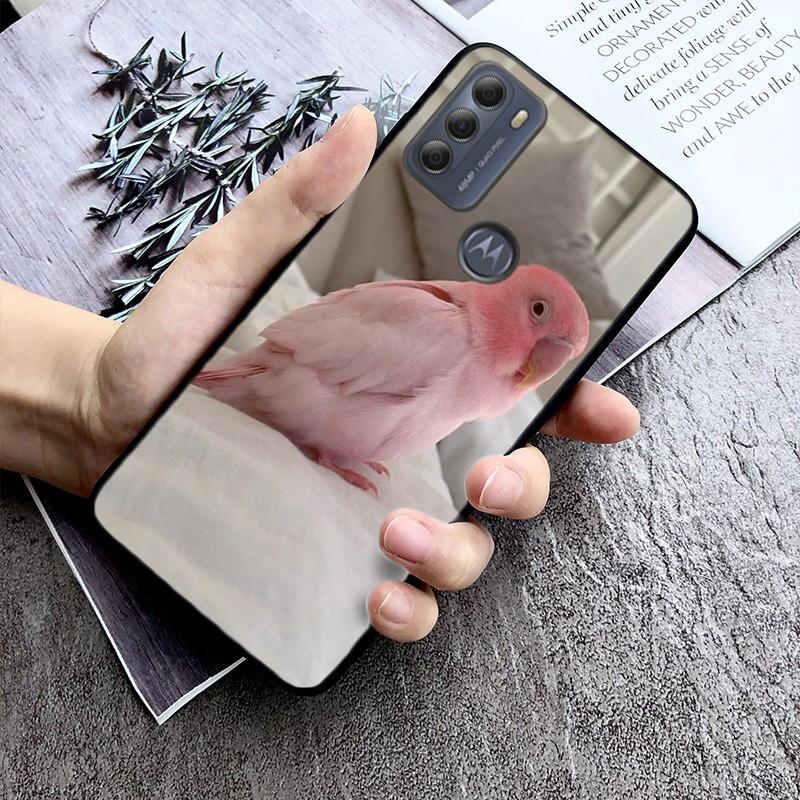 

Phone Case For Moto G85 G55 G05 G14 G75 G31 G50 G10 G20 G30 G60 G13 G32 G84 G54 G53 G72 G24 Power Bird Parrot Moto G55