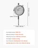 Dial Test Indicator, 0.03 Mm Accuracy, 0-25.4mm Measuring Range, Easy To Read Large Dial, Professional for Internal Diameter Measurement, Runout