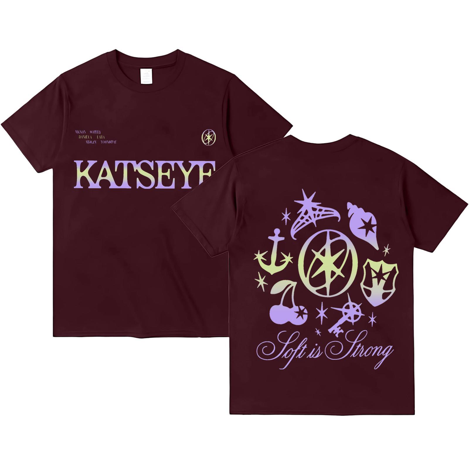 

Женская модная и повседневная футболка с длинным рукавом и принтом, с коротким рукавом XXL винный