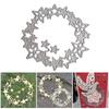  Circle Star Frame Cutting Dies Carbon Steel Die Cuts Embossing Stencils for Photo Scrapbooking Card Making Decorations