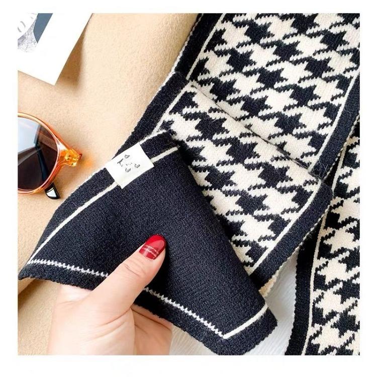 Winter Scarf for Women, Thick Warm Shawl with  Versatile Korean Style