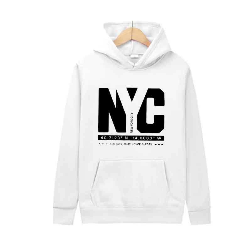 Autumn Men Hoodies Spring Casual Sweatshirts Street Trends Unisex Clothing Daily Urban Fashion Letter Print Menswear Pocket