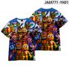 Anime Five Nights At Freddys T-Shirt Sommer Kurzarm T-Shirt Grafik T-Shirt Fitness Tops