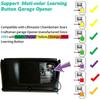 2 Pack Garage Door Remote Control Garage Door Opener Plastic Remote Suitable for Various Models with Secure Coding