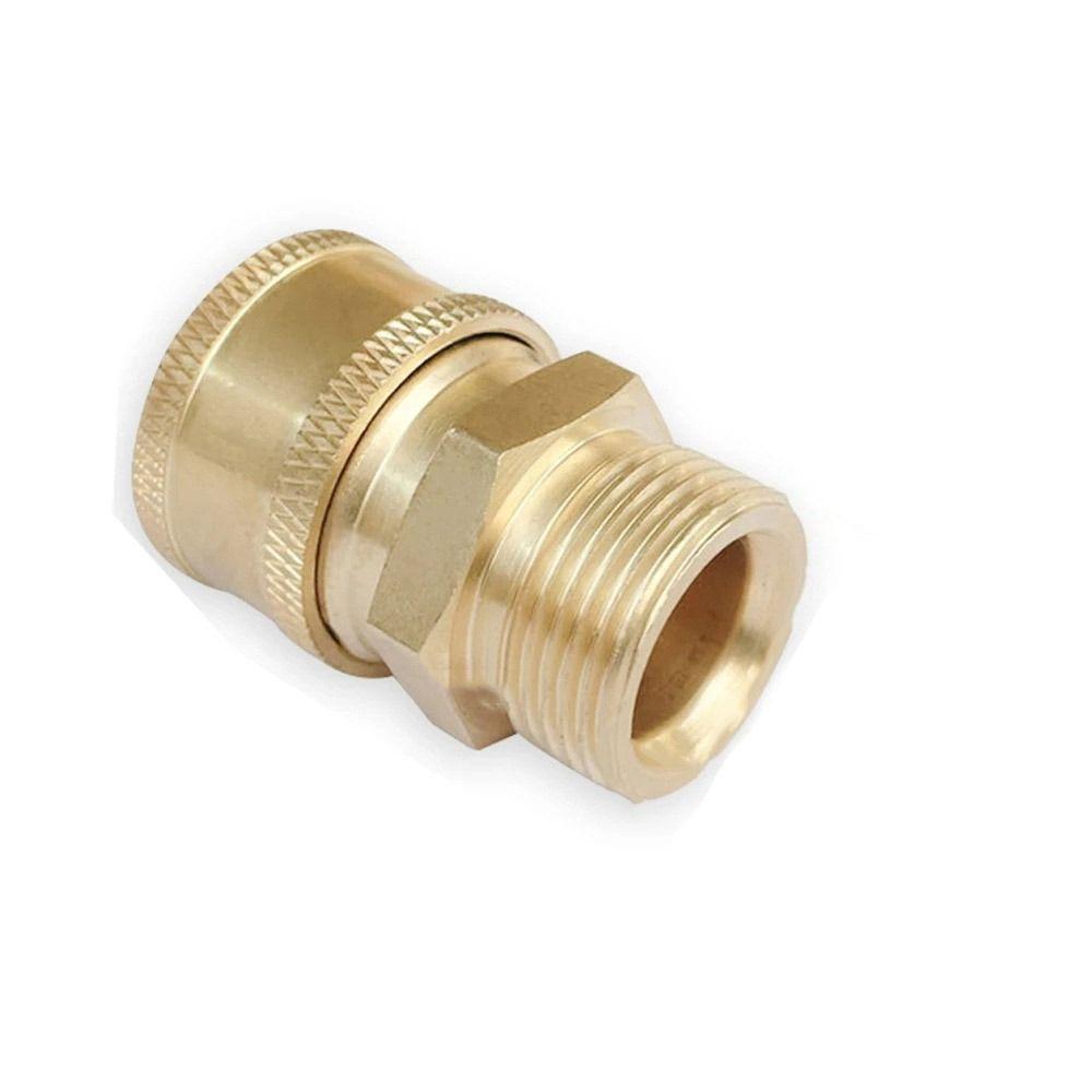14/15mm Adapter Quick Connect Kits High Pressure Pipe Joint Hose Coupler  Pressure Washer