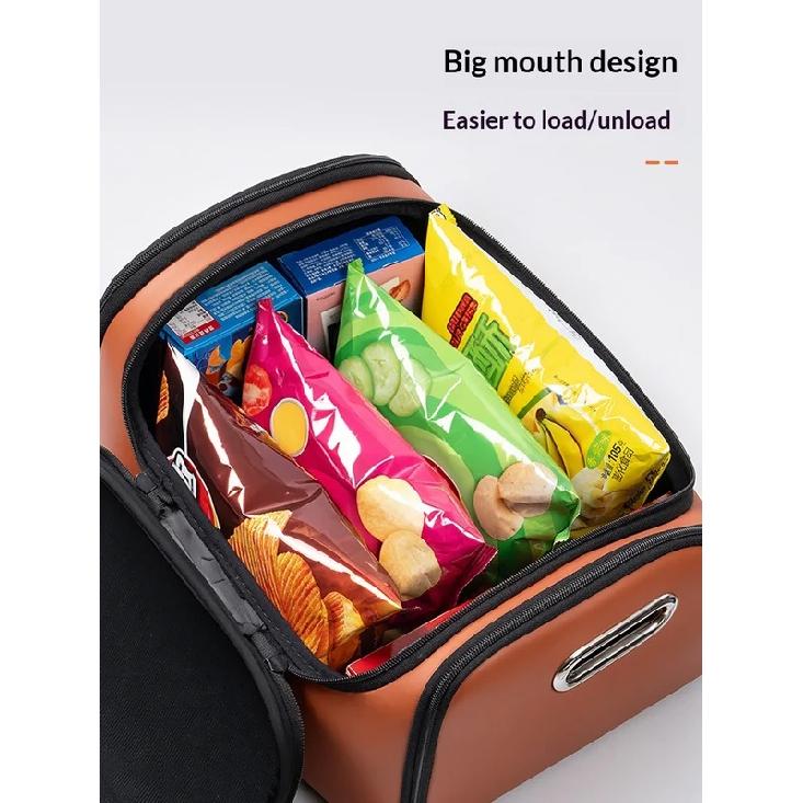 Car Trunk Organizer Storage Box Seat Storage Bag with Built-in Pocket For BMW X1 X3 X5 X7 E46 E60 E70 E82 E92 G10 G30 F10 F30