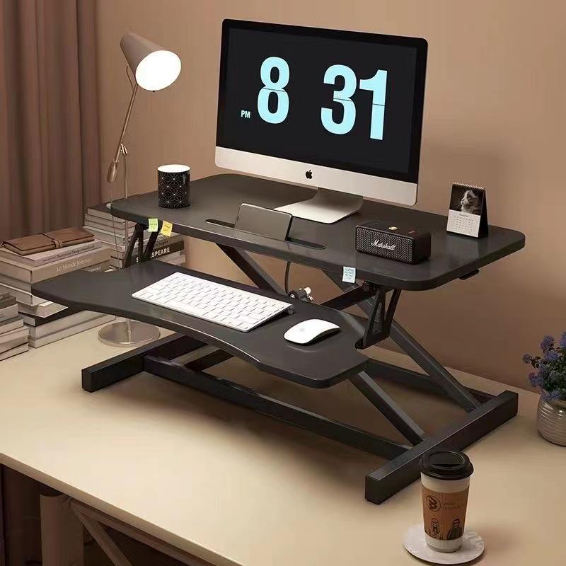 Adjustable Solid Wood Laptop Stand for Desktop and Office Desk