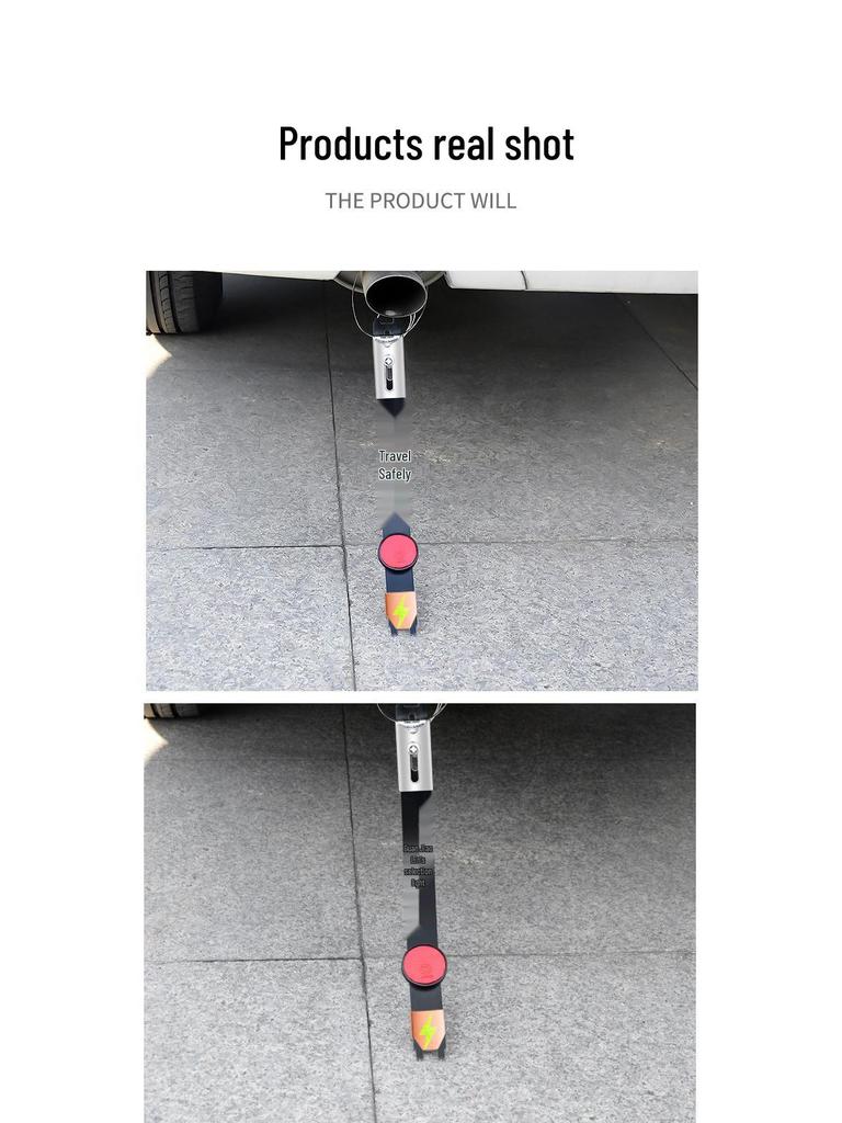 Car Static Electricity Removal Strip: Hanging Anti-static Exhaust Pipe Rope