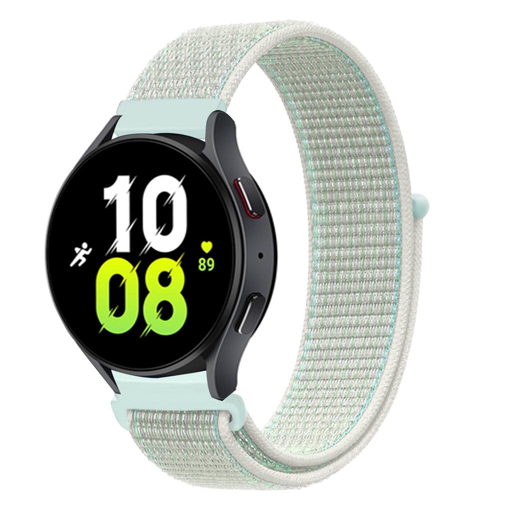 20mm 22mm Nylon Loop Strap For Samsung Galaxy Watch 6/5/4 40mm 44mm Huawei Watch 4/3/GT3-2 Watchband Belt Amazfit GTS 4/GTR Band