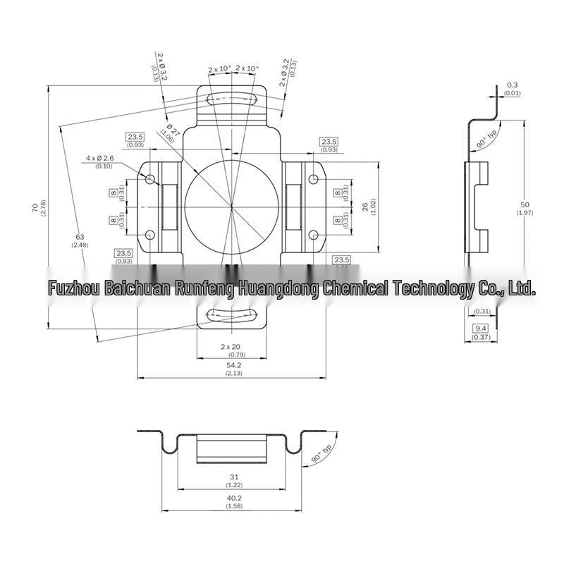 BEF-DME4000 Sick Sensor Mounting Bracket 2040738 - New, Original, In Stock BEF-DME4000