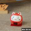 Multicolor Waving Hand Cat Home Decor Welcome Waving Cat Sculpture Statue Decor Car Ornament Chinese Lucky Wealth Waving Cat