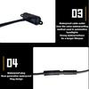 LED Front Grille Light For Mini Cooper F56 F55 F54 F53 CLUBMAN Car Daytime Running Light Wheel Eyebrow Lamp 12V Neon Lights 4