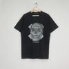 Undercoverism For Rebels Japan Totenköpfe Grafik Schwarzes Rundhals-T-Shirt Groß