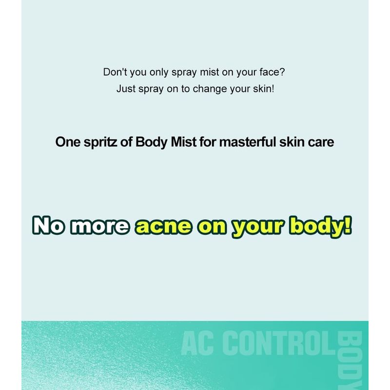 Derma: B - AC Control Body Mist
