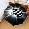 1PC Fc Crest Design Printed Umbrella Folding umbrella, automatic umbrella 8-Frame for Travel, camping Fan gifts Christmas Gifts