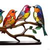 Metall-Vogelfigur für elegante Wohnkultur
