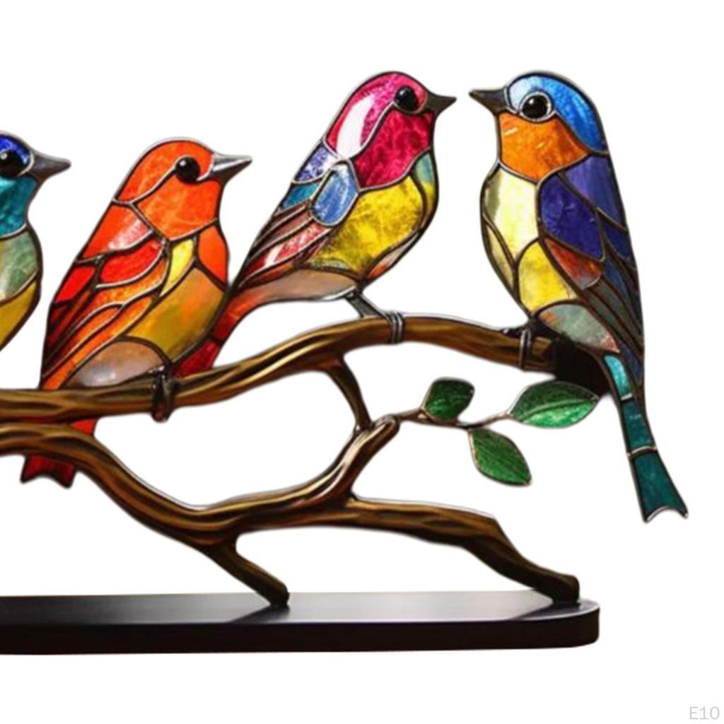 Metall-Vogelfigur für elegante Wohnkultur