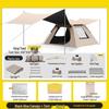 Blackout Family Camping Tent & Gear Set