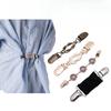 1pcs Alloy Shawl Sweater Clip, Vintage Anti Glare Collar Scarf Silk Scarf Buckle Accessory