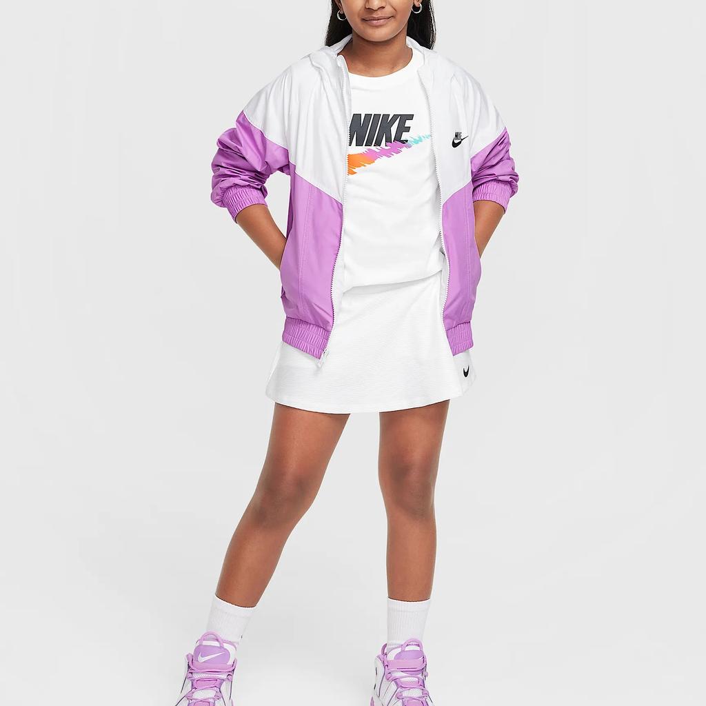 Nike Sportswear T-Shirt Comfortable Soft Versatile Short Sleeve Kids tops White HM5854-100