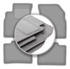 Gray Car Mats For: Hyundai Sonata IV Sedan (2005-2010)