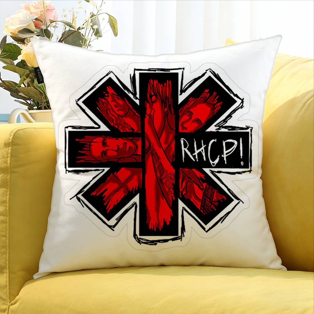 R-Red Hot Chili Peppers World Various Sizes Square Pillow Case For Car Home Bedchamber Decor
