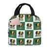 CHI ETA PHI Checkered Plaid  Lunch Bag Women Sorority Nurse 1932  Cooler Warm Insulated Lunch Boxes for School
