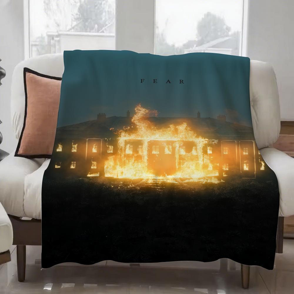NF FEAR Rapper Decke Design Leicht Für Schlafsäle, Nickerchen, Wohnzimmer, Büro, Sofa, Ganzjahres
