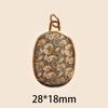 Modisch Bunt Handgezeichnet Anhänger DIY Handgefertigter Schmuck Charms Geschenk Geometrische Form Herstellung Verbinder Charms Herstellung