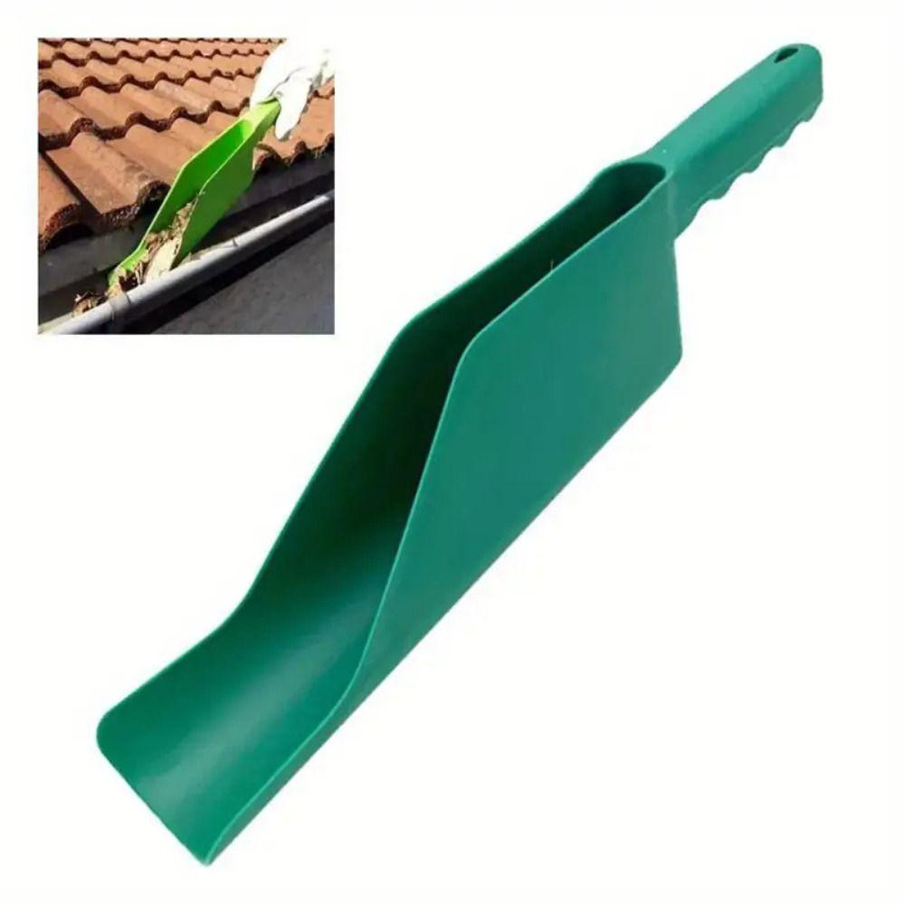 Non Slip Eaves Shovel Large Capacity Garden Leaf Cleaning Shovel  For Garden Roofs Gutters