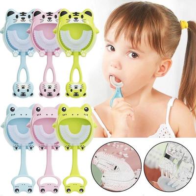 U Shape Toothbrush Oral Care Silicon Teeth Clean Brush Kids Tooth Brush For Teeth Dent Cleaning Enfant