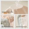 4er-Pack Damen Seiden-Schritt Antibakterielle Mid-Waist Slips
