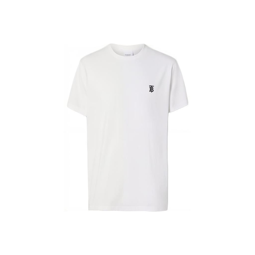 Burberry Monogram Motif Embroidered T shirt 80140211