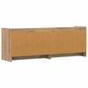 TV Stand 135 x 33 x 47 cm Artisan Oak Wood Based Material
