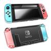 Прозорий кристалічний захисний чохол з блискітками для Nintendo Switch