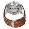 ZEPPELIN Atlantic Leather Strap Dark Green Dial Automatic 84624 Men's Watch