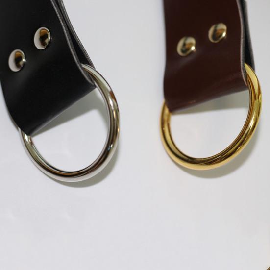 Retro Medieval Belt Renaissance O-shaped Ring Imitation Leather Fighting Knight Belt Unisex Waistband Clothes Accessories