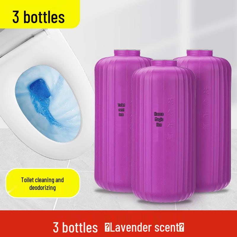 Pachet de 3 Curățitoare Antibacteriene pentru Toaletă: Deodorizare puternică, Detartrare parfumată, Eliminator de mirosuri de lungă durată