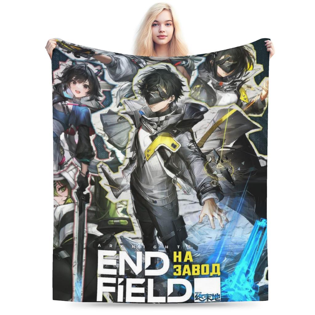 Laevatain Arknights Endfield Print Blanket For Men Women Cozy Soft  Throw Blankets for Couch 50x60 Inches Multiple Sizes