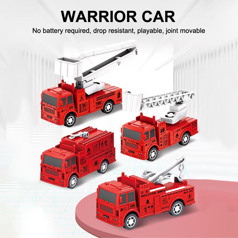 1Pcs Kids Toy Car Inertia Sanitation Truck Models Pull Back Engineering Vehicle Boys Toys For Children Ideal Gifts For Boys Kids
