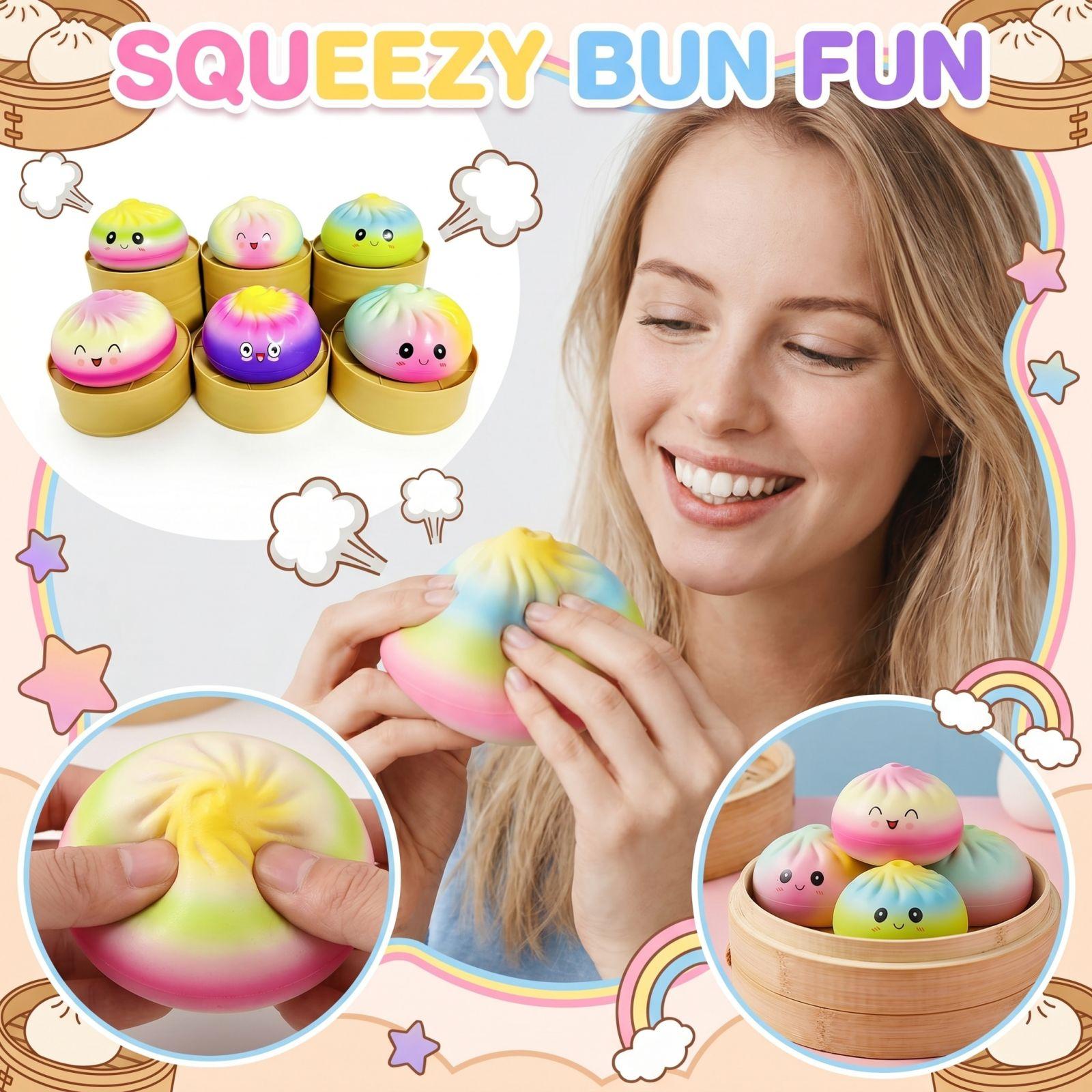 

Stress Ball Slow-Rising Stress Relief Toy(Random Color) One Size