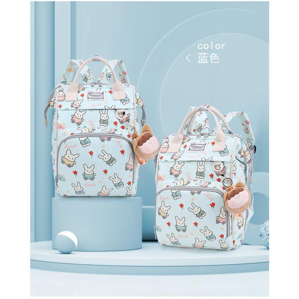 New Fashionable Multi Functional Large Capacity Handheld Backpack for Moms Going Out Lightweight Mother and Baby Bag