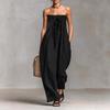 Spring 2026 Women's Lace-Up Tube Top Pants Strapless