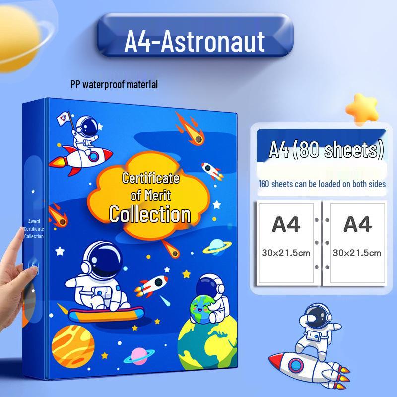 Children's A3 Art Award Display Book: Drawing and Craft Album for Kids