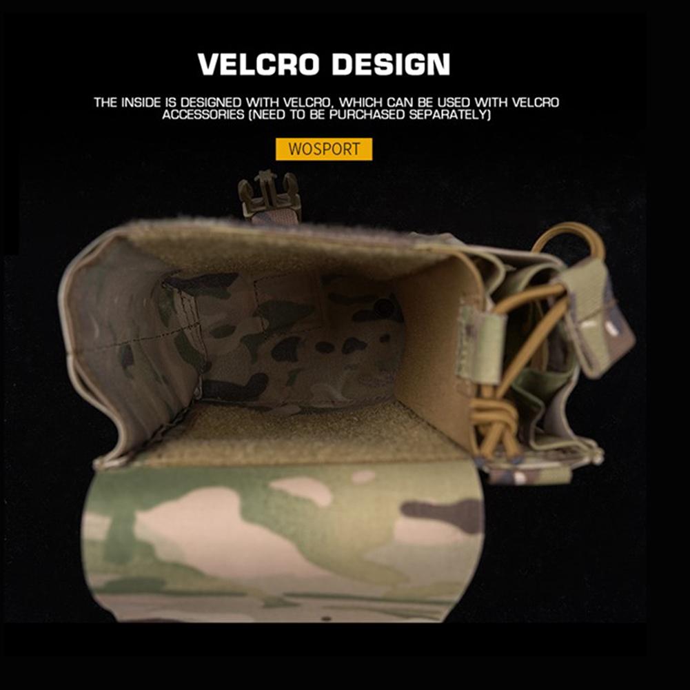 Airsoft Radio Pouch Quick Release Utility EDC Pouch Airsoft Vest Plate Carrier Bag Carrier Radio Bag for Hunting Airsoft
