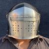 Mittelalterlicher Ritter Barbuta Helm Voll funktionsfähiges Visier Tragbarer Barbuta Helm Rollenspiel, LARP, Ausstellung Bestes Geschenk für ihn
