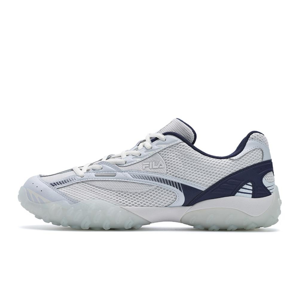 FILA ECHAPPE 2 Ballet Shoes Fashion Classic Versatile Comfortable Durable Breathable Low-Top Casual Shoes Men shoes Gray Blue F12M522146FNS