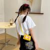 Party Cute Bowknot Crossbody Bag Trendy PU Material Single Shoulder Bag Small Size Cartoon Design Square Bag Women